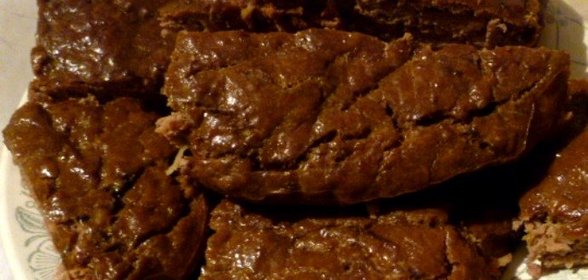 Печеночный пирог с морковью и луком