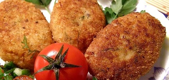 Крабовые котлеты с сыром