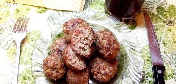 Котлеты с рисом диетические