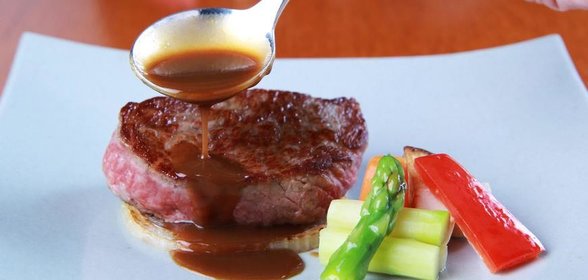 Соус для стейка из красного вина