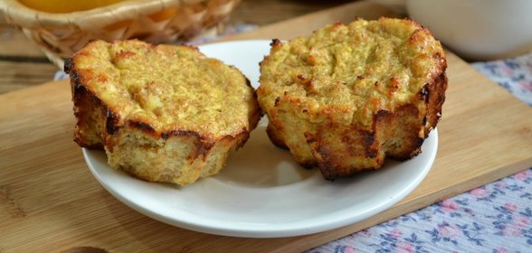 Диетические кексы творожные