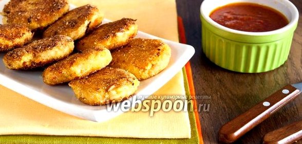 Котлеты с капустой и томатным соусом