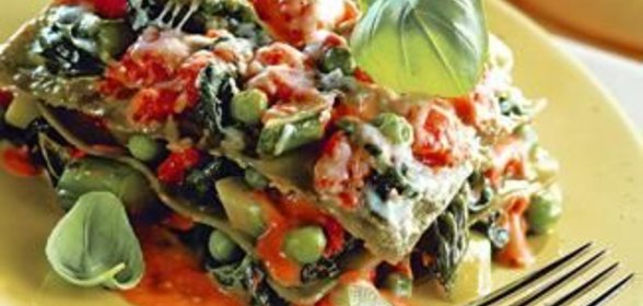 Овощная лазанья