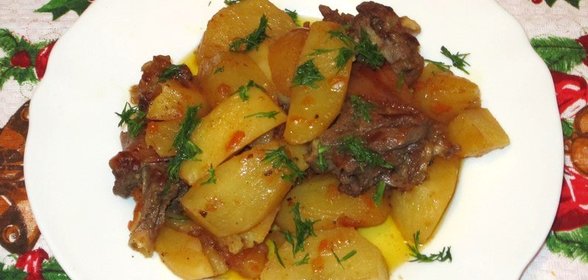 Рагу из утки