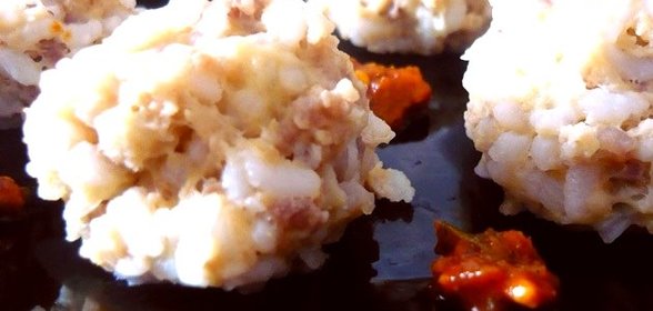 Тефтели с рисом на пару