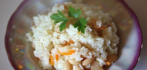 Плов с фасолью