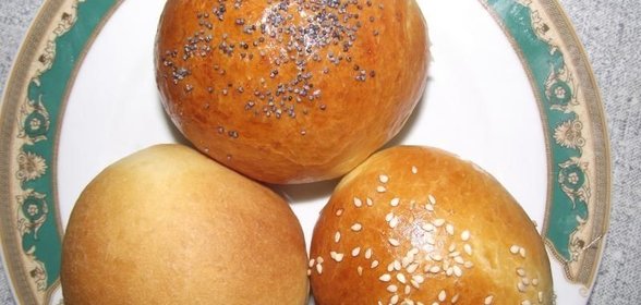 Булочки обеденные в хлебопечке