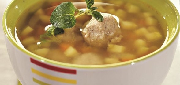Рыбный суп с фрикадельками