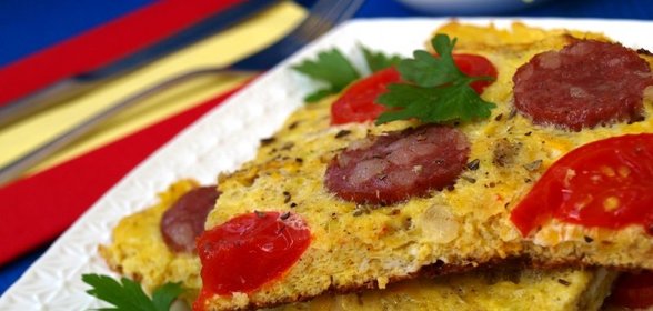 Тортилья (tortilla) из кабачков