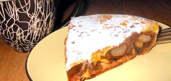 Шарлотка Зебра в мультиварке