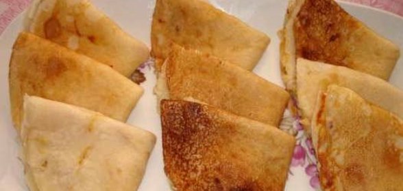 Блины на кипятке