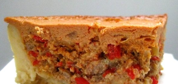 Пирог с мясом в мультиварке