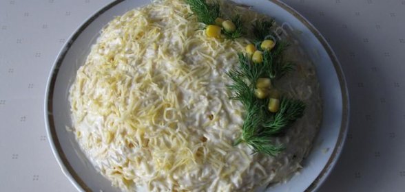 Салат Мужские Грезы с говядиной