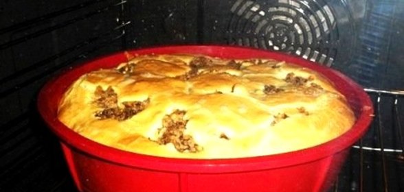 Быстрый пирог на майонезе