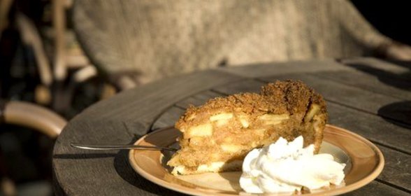 Шарлотка из черного хлеба по старинному рецепту