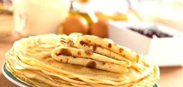 Вкусные блины на кефире