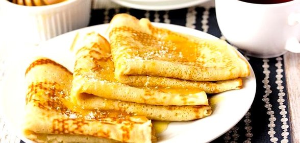 Кокосовые блины