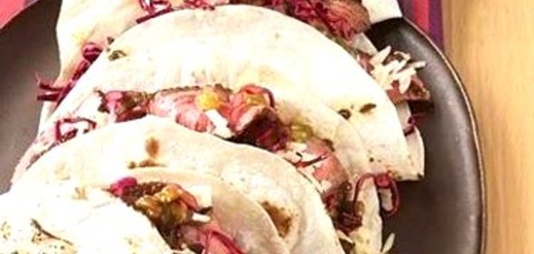 Маисовые лепешки с говядиной