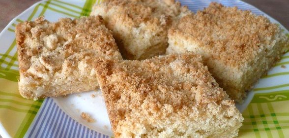 Постный лимонный пирог