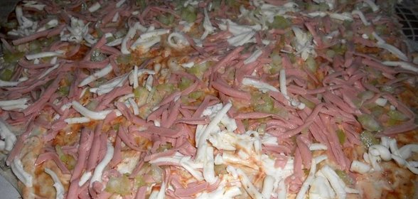 Начинка с колбасой для лаваша