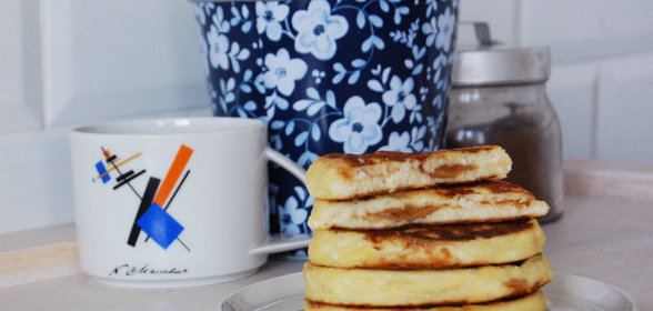 Сырники с арахисовой пастой