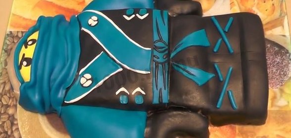 Торт Лего Ниндзяго из мастики