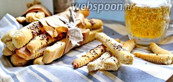 Хлебные палочки с отрубями