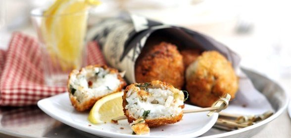 Аранчини с моцареллой