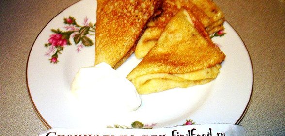 Ажурные блинчики