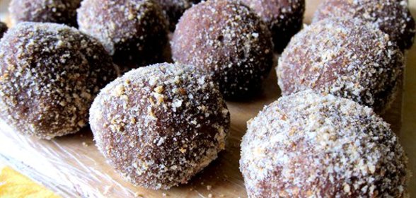 Пирожное «Картошка» с коньяком и грецкими орехами