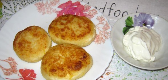 Бананово-тыквенные сырники