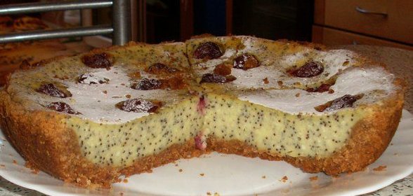 Творожно-фруктовый пирог