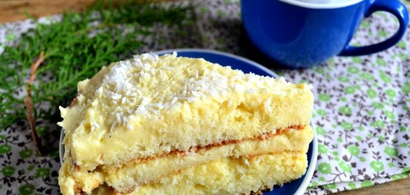 Кокосовый торт