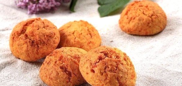 Морковное печенье с овсяными хлопьями