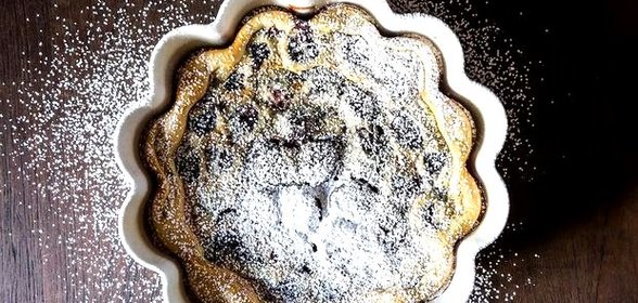 Клафути с вишней