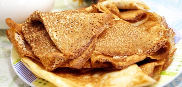 Блины с дырочками