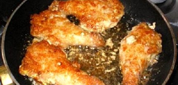 Куриные мешочки с кабачком