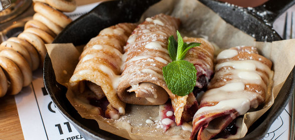 Блины «Домино»