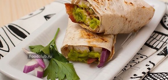 Рулеты из лаваша с курицей