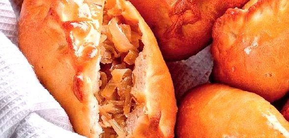 Пирожки с капустой в духовке