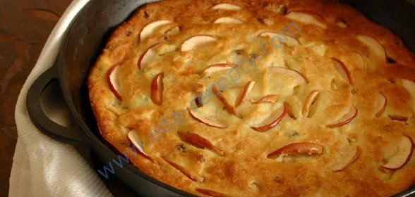 Запеканка с яблоками