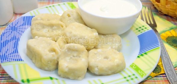Ленивые вареники с творогом