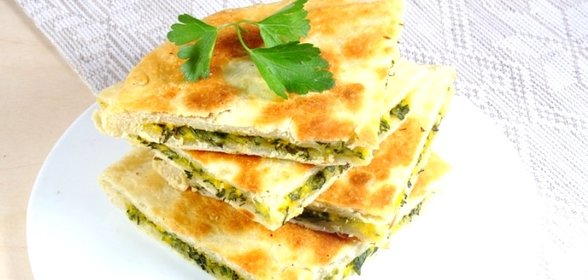 Хачапури с зеленью