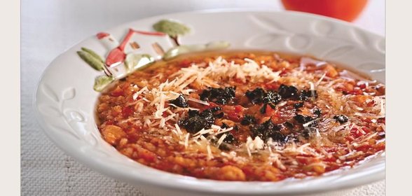 «Паппа аль помодоро», томатный суп с хлебом