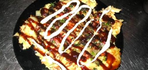 Японская пицца Окономияки (Okonomiyaki)