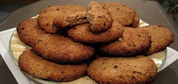 Овсяное печенье из овсяных хлопьев