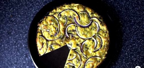 Пирог с цветной капустой и сыром