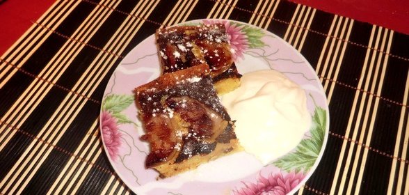 Творожная шарлотка