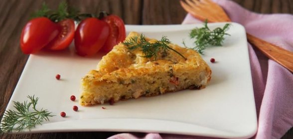 Рыбный пирог на скорую руку