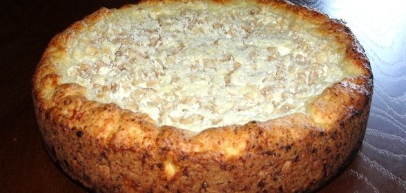 Пирог с грушевой начинкой